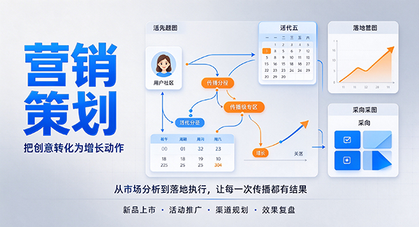 龙潭区营销策划